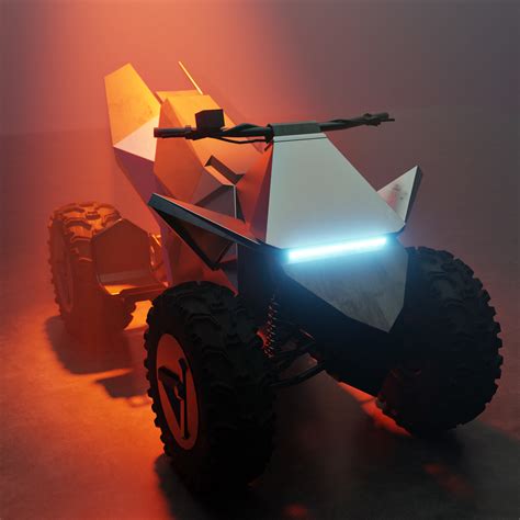 3D model cyberquad atv cybertruck - TurboSquid 1477501