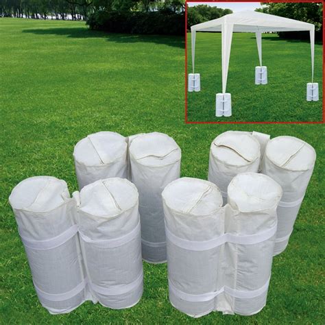 4 PCS outdoor CANOPY TENT WEIGHT SAND BAG ANCHOR KIT - Walmart.com ...