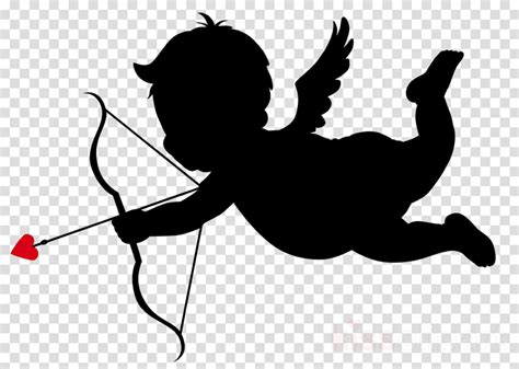 cupid silhouette clipart 10 free Cliparts | Download images on Clipground 2024