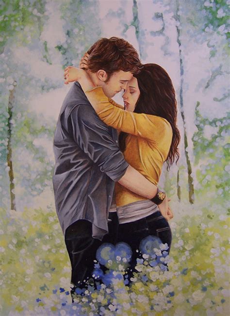 Fan Art: ( bella and edward in Eclipse , End Meadow Scene) - Twilight ...