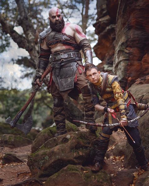 God of War: Ragnarök: Este cosplay de Kratos y Atreus celebra el lanzamiento del videojuego ...