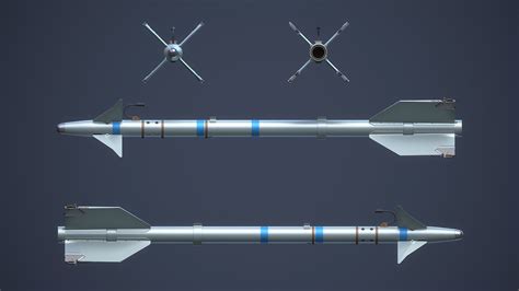 AIM-9 Sidewinder 3D model | CGTrader