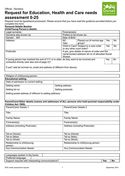 Printable Home Health Care Forms Templates