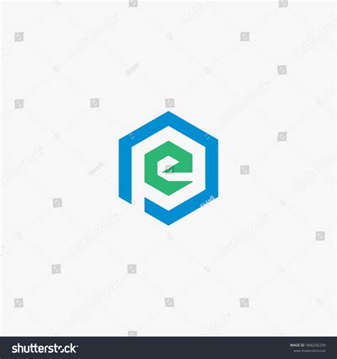 Pe Logo Design Vector Illustration Stock Vector (Royalty Free) 1806206299 | Shutterstock