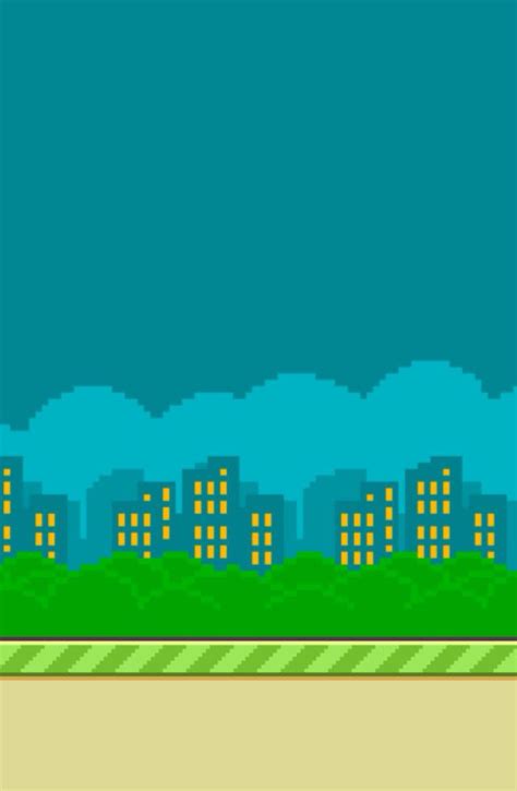 Flappy bird city background. Makes a nice wallpaper. | City background, Bird city, Flappy bird