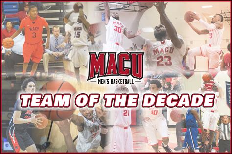 MACU Athletics Officially Announces Men’s Basketball Team of the Decade - Mid-America Christian ...