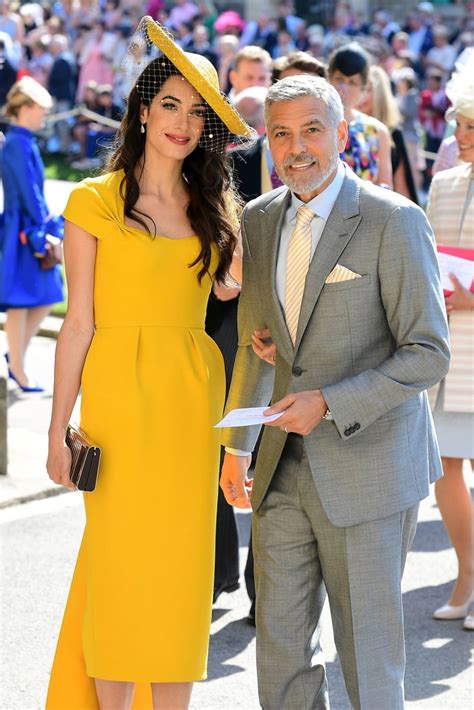 George and Amal Clooney at Royal Wedding 2018 Pictures | POPSUGAR ...