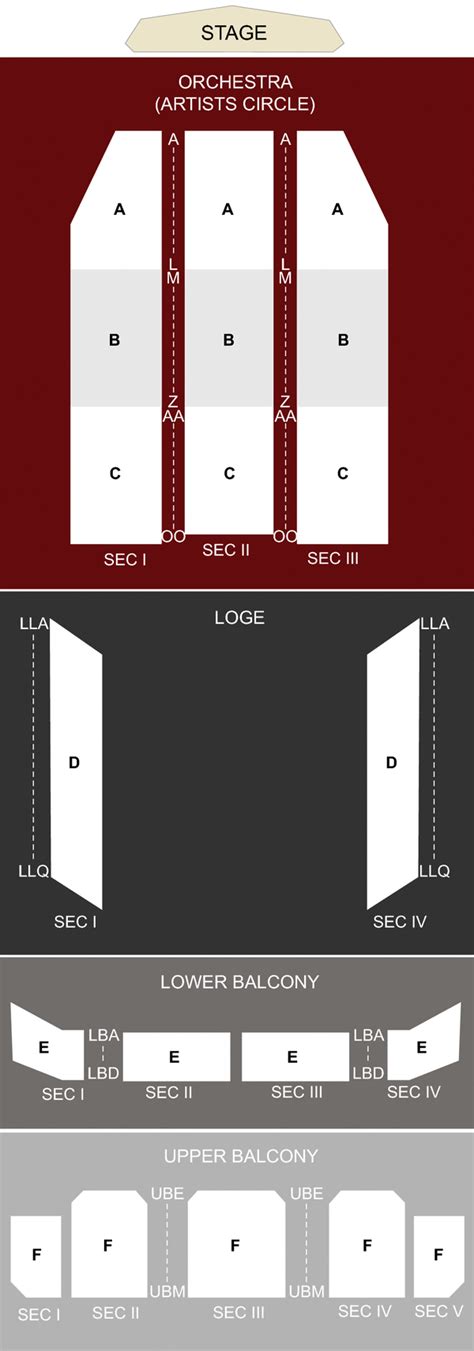 Thalia Mara Hall Jackson Seating Chart | Brokeasshome.com