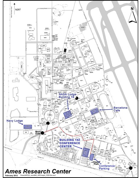 Ames Research Center Map (2014 Science Meeting) | HS3