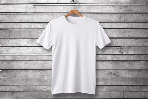 White T-shirt Mockup Graphic by Illustrately · Creative Fabrica