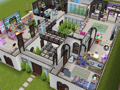 Sims Mobile House Ideas 2020 ~ Modern House || Requested || The Sims Mobile 2021 || House Tour ...