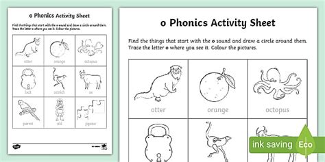 o Phonics Worksheet / Worksheet-Irish, worksheet - Twinkl