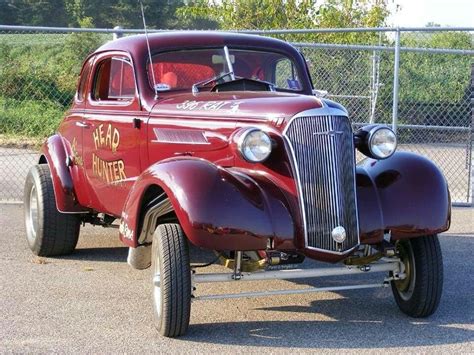 Headhunter '37 Chevy gasser | Hot rods cars, Hot rod trucks, Classic cars