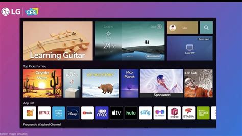 Les meilleures applications pour les smart TV LG