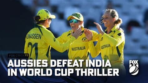 Cricket 2023: Australia outlasts India to reach World Cup final | news ...