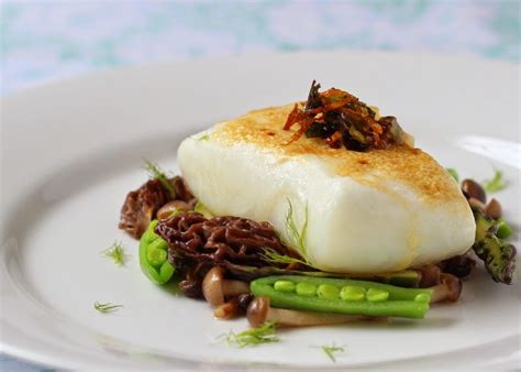 Beyond Salmon: Sous-vide Halibut with Scallions, Coriander, and Lemon