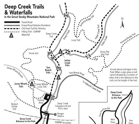 Deep Creek Waterfalls Hike, Great Smoky Mountains