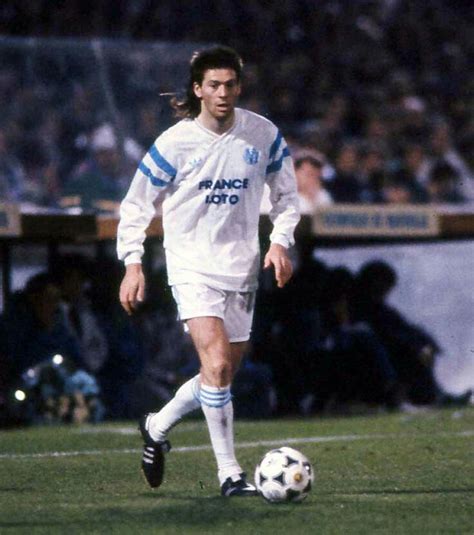 Chris Waddle of Marseille & England in 1990. Football Design, Football ...