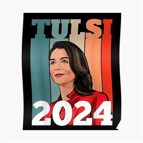 "Donald Trump Tulsi Gabbard 2024" Poster for Sale by Kawai-girl | Redbubble