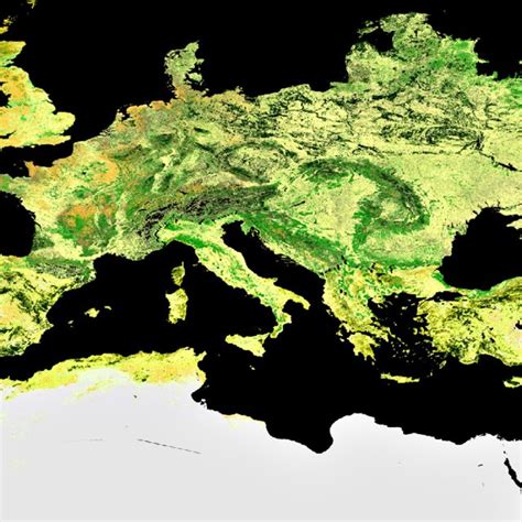 Draft landcover map over Europe (13 classes) | Download Scientific Diagram