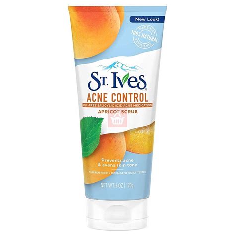 St. Ives Acne Control Oil Free Apricot Scrub - 170g