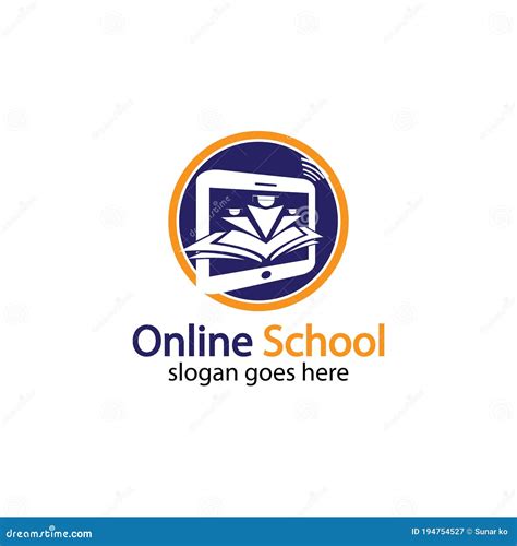 Online Education Logo Design Template. Online Course Logo Design Stock ...