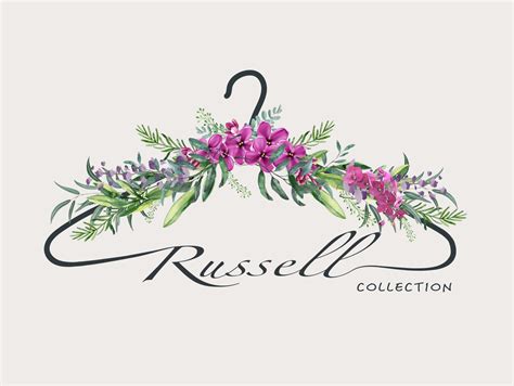 russell logo by sadaf jahandari on Dribbble