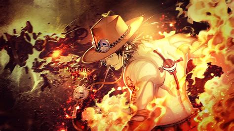 Portgas D. Ace Wallpaper | Anime one piece, Frases de one piece, One piece ace