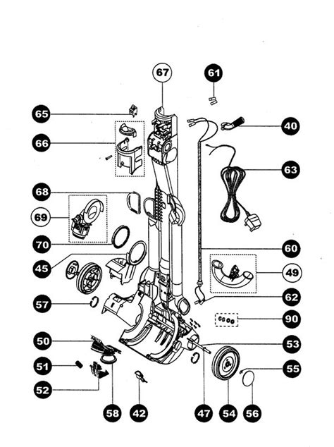 Dyson V11 Outsize Parts Diagram