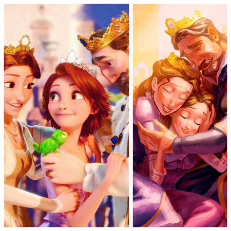 Rapunzel Mom And Dad