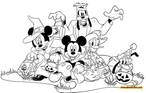 Free Halloween Mickey Mouse Coloring Pages, Download Free Halloween Mickey Mouse Coloring Pages ...