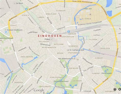 Map of Eindhoven