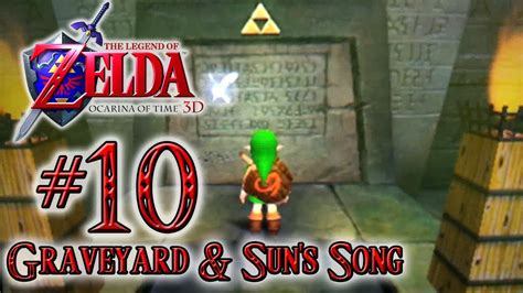 Let's Play The Legend of Zelda Ocarina of Time 3DS - Walkthrough Part 10: Graveyard & Sun's Song ...