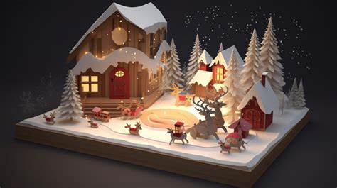 Christmas Village Light Animation Backgrounds | JPG Free Download - Pikbest