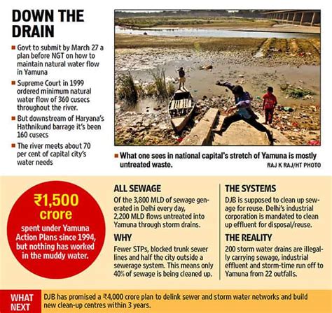 Clean-up plans fail in muddy Yamuna, NGT seeks action | Latest News ...