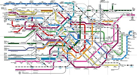 Tokyo Subway Map