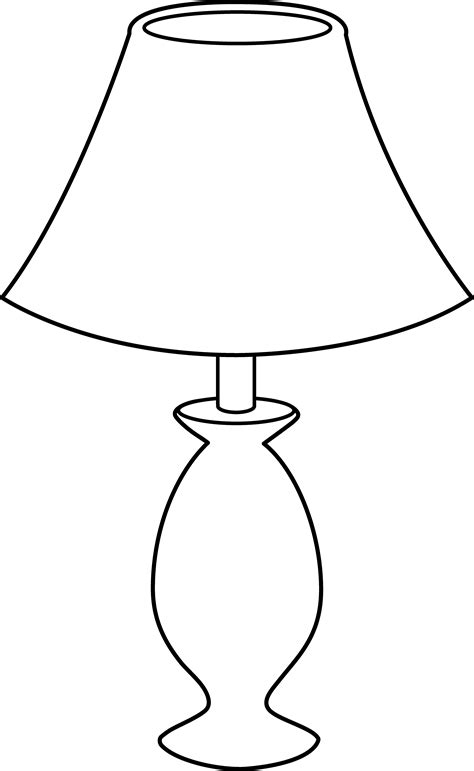 Lamp PNG Black And White Transparent Lamp Black And White.PNG Images. | PlusPNG