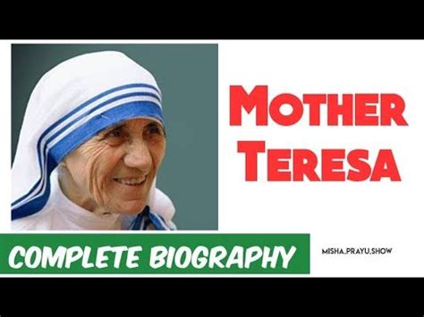 Mother teresa biography all in one short summary mother teresa facts ...