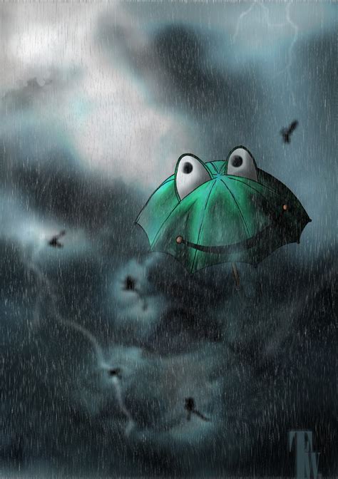 Thomas Wright Illustrator.: Raining Frogs