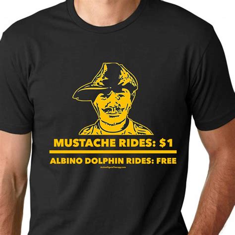 “Mustache Rides Are Free” Jungle Recon T-Shirt - Action Figure Therapy