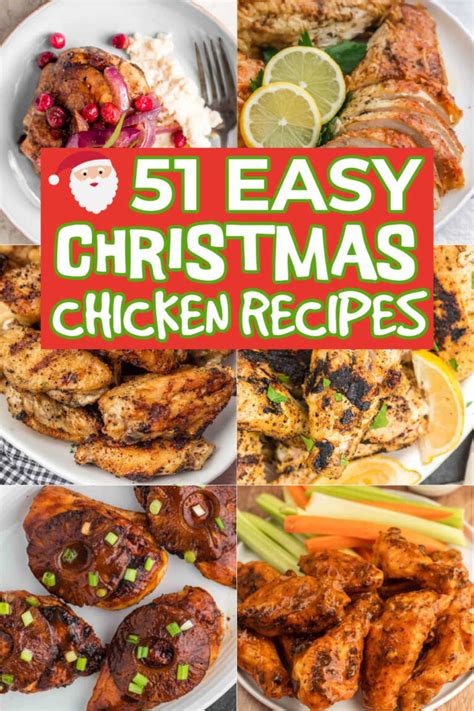 51 Easy Christmas Chicken Recipes - christmasonadime.com