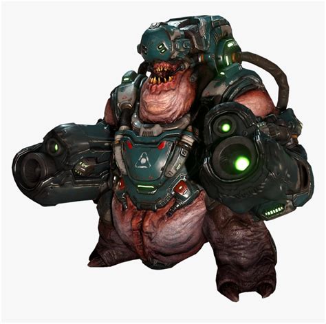 Cyber Mancubus Doom Eternal, HD Png Download - kindpng