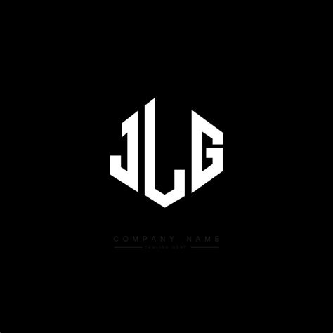 JLG letter logo design with polygon shape. JLG polygon and cube shape logo design. JLG hexagon ...