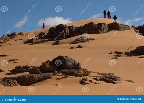 People In Exploration Sahara Desert Royalty Free Stock Photography ...