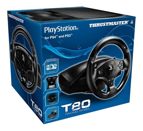 Amazon.com: Thrustmaster T80 RS PS4/PS3 Officially Licensed Racing ...