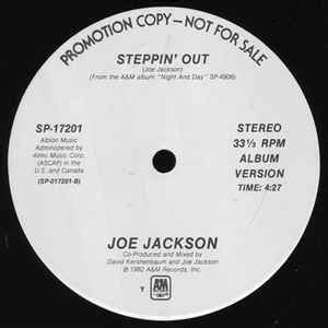 Joe Jackson - Steppin' Out (1982, Vinyl) | Discogs