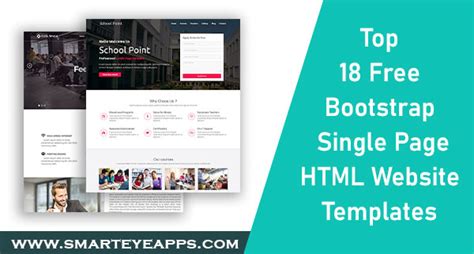 Bootstrap Single Page Template | Smarteyeapps.com