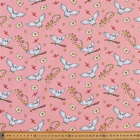 Harry Potter Whimsical Hedwig Cotton Fabric in 2022 | Harry potter fabric, Sewing fabrics, Diy ...