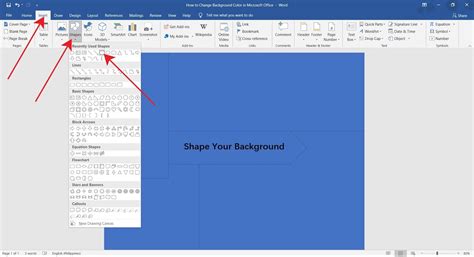 How to change background color in MS Word - OfficeBeginner