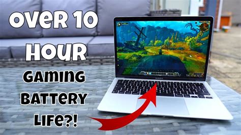 M1 MacBook Air: Gaming Battery Life Tested! - YouTube